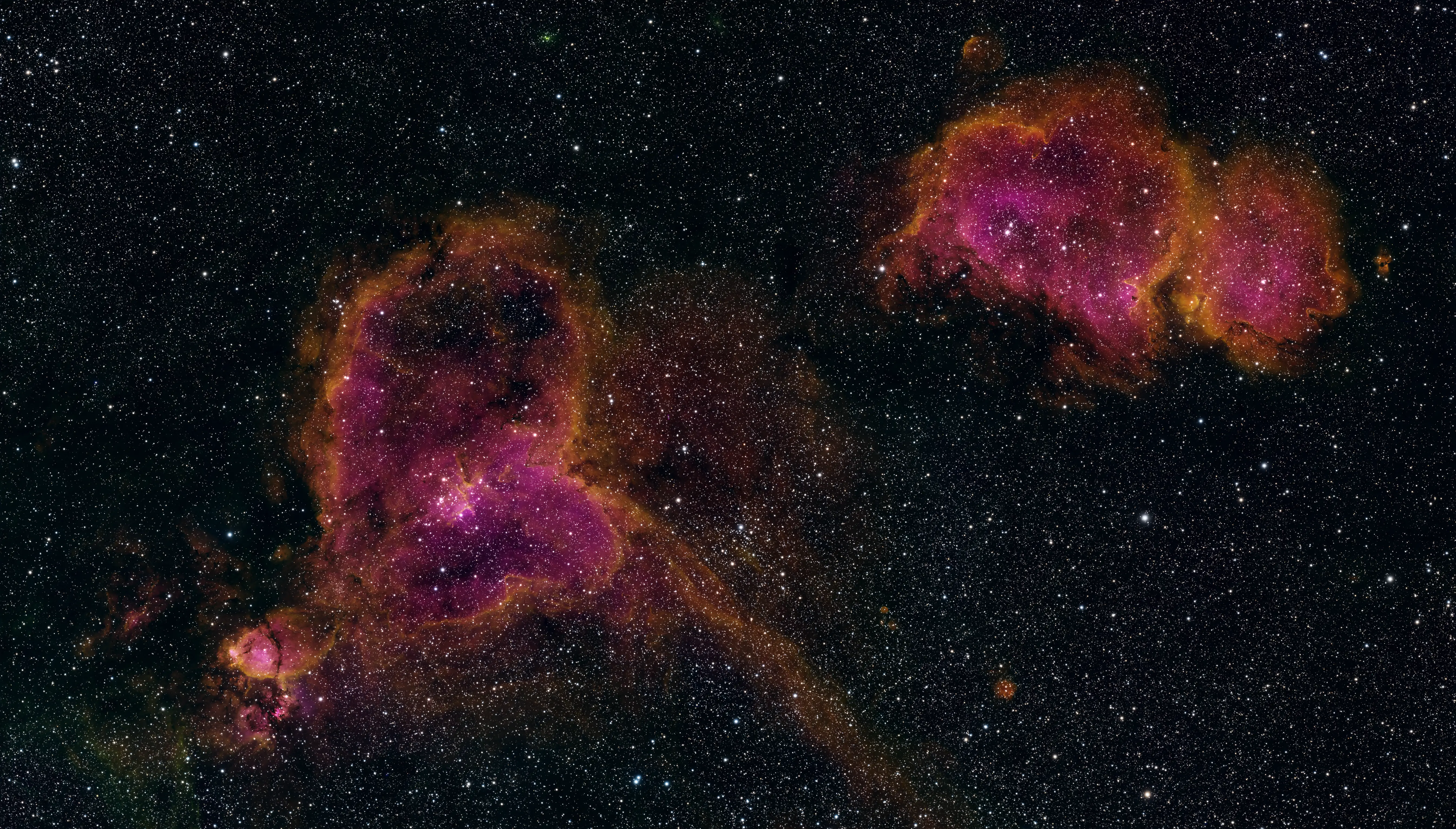 Heart and Soul Nebulae (HSO)