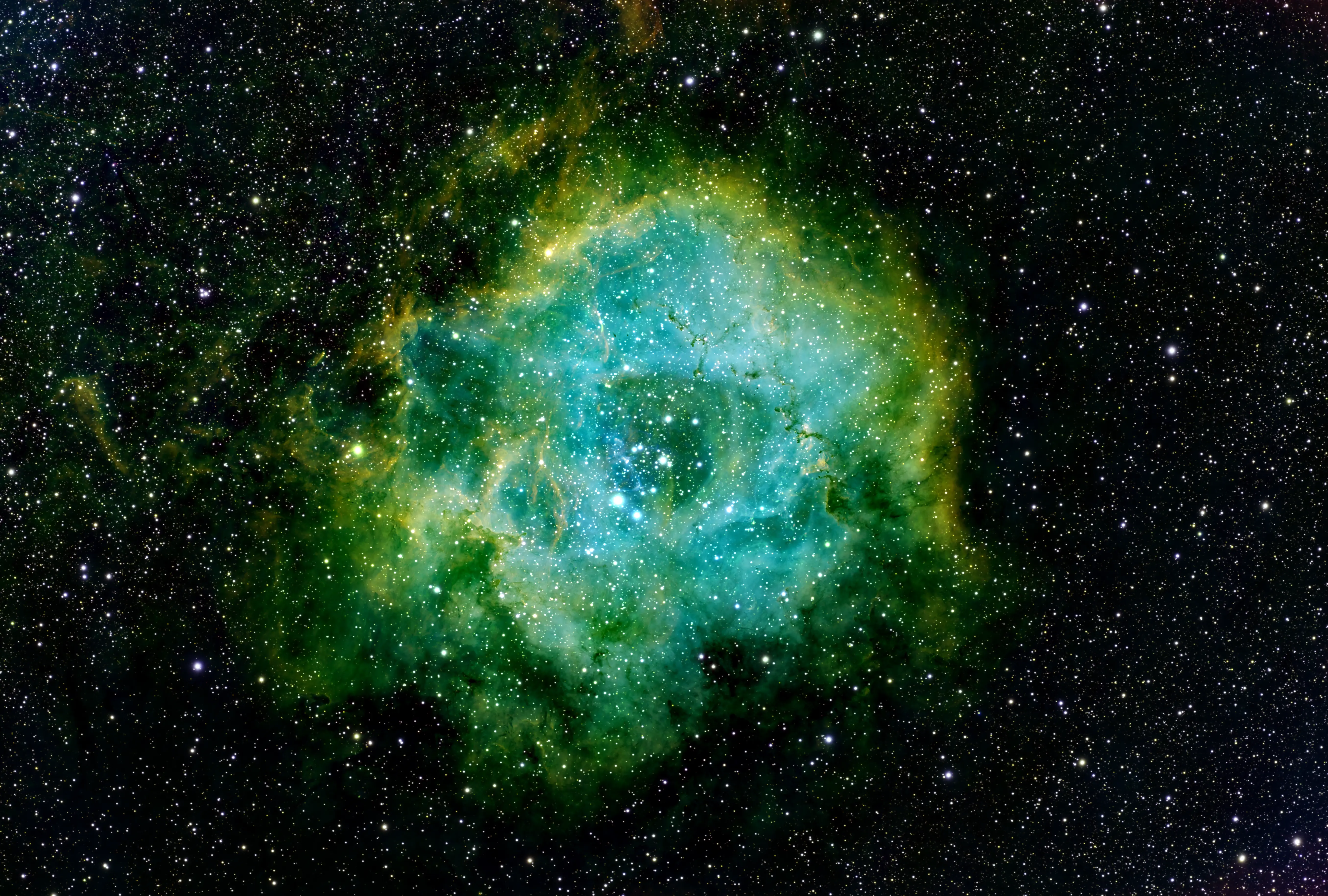 Rosette Nebula (SHO)